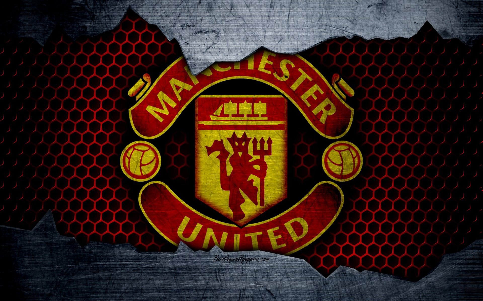 Detail Logo Wallpaper Manchester United Nomer 31