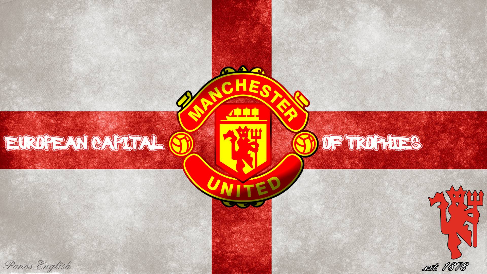 Detail Logo Wallpaper Manchester United Nomer 40