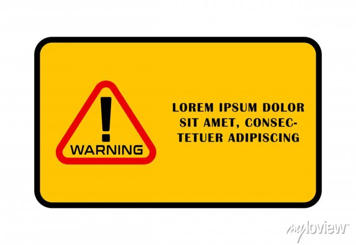 Detail Logo Warning Nomer 43