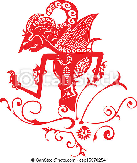 Detail Logo Wayang Kulit Nomer 7