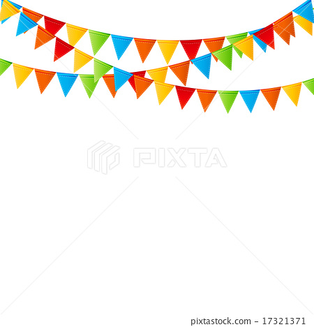 Detail Party Flag Vector Nomer 21
