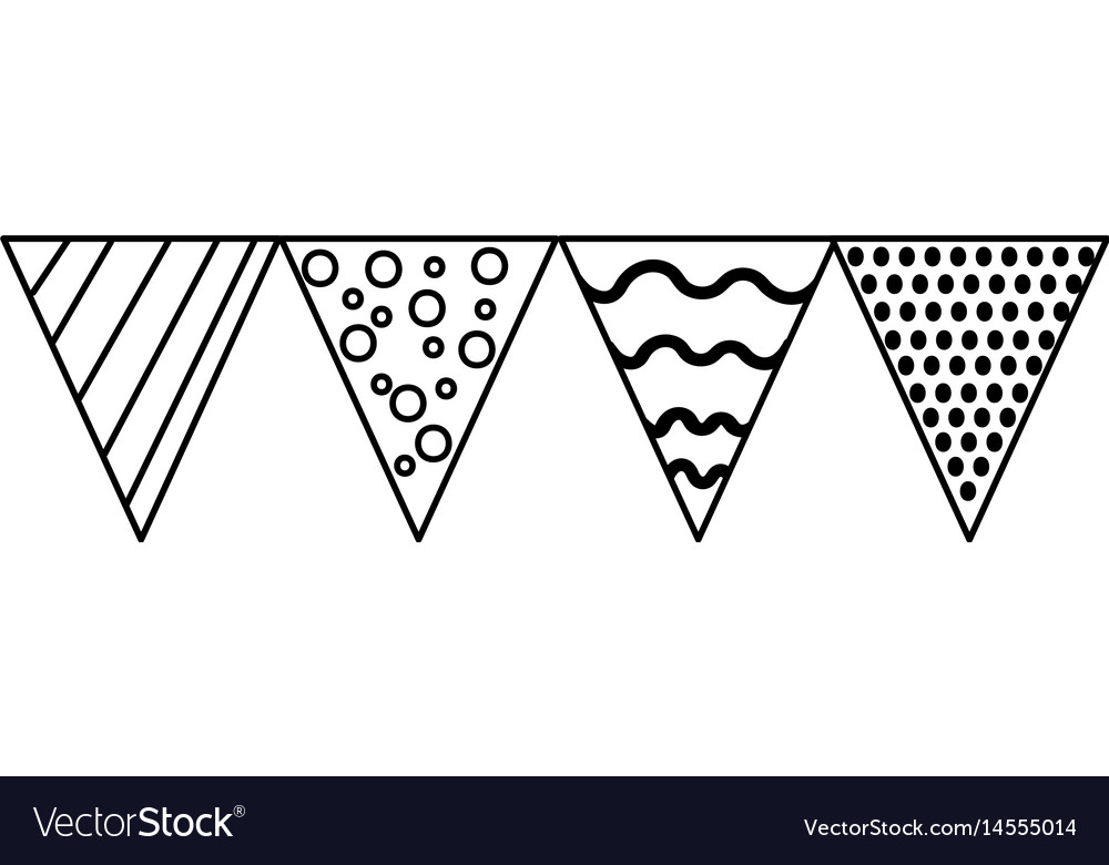 Detail Party Flag Vector Nomer 39