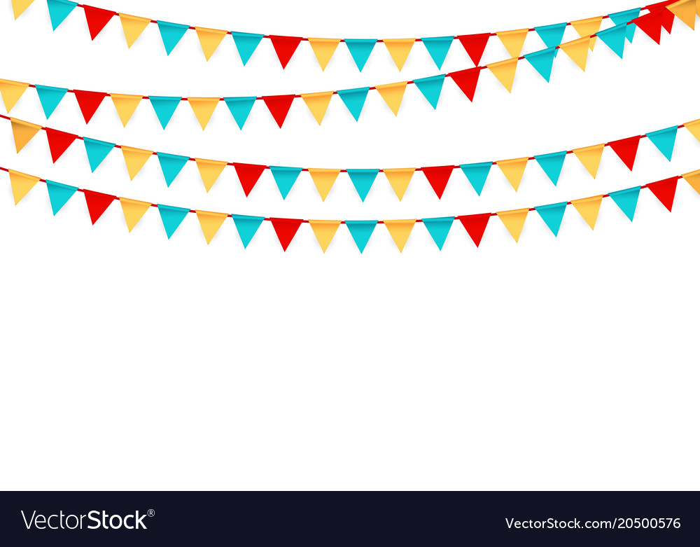 Detail Party Flag Vector Nomer 49