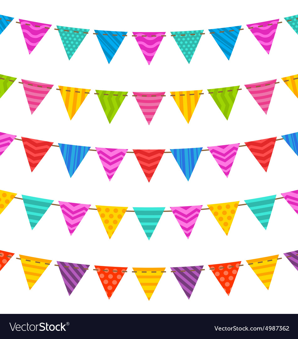 Detail Party Flag Vector Nomer 51