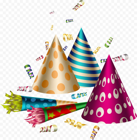 Detail Party Hats Png Nomer 23