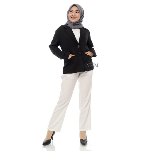 Detail Pas Foto Blazer Wanita Nomer 51