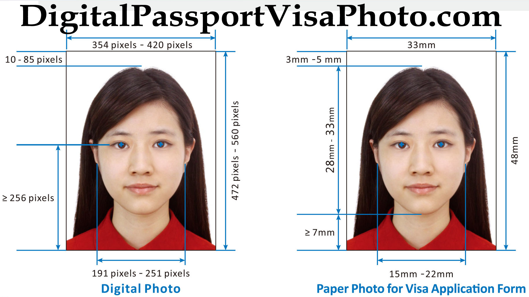 Detail Pas Photo Visa China Nomer 18