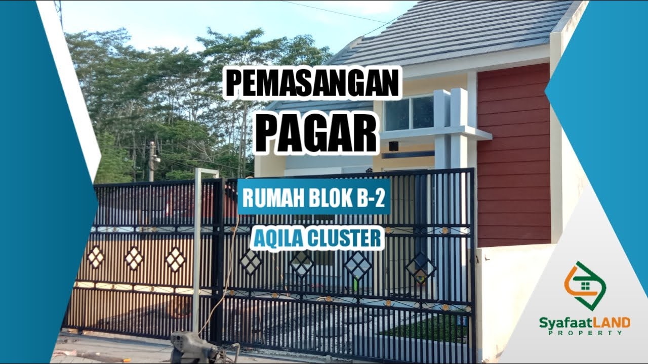 Detail Pasang Pagar Rumah Nomer 17