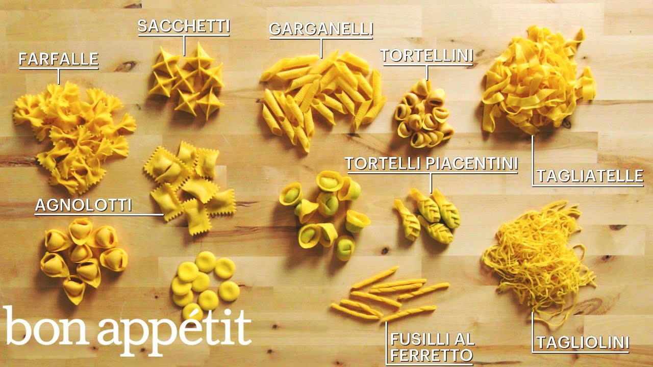 Detail Pasta Varieties Images Nomer 21