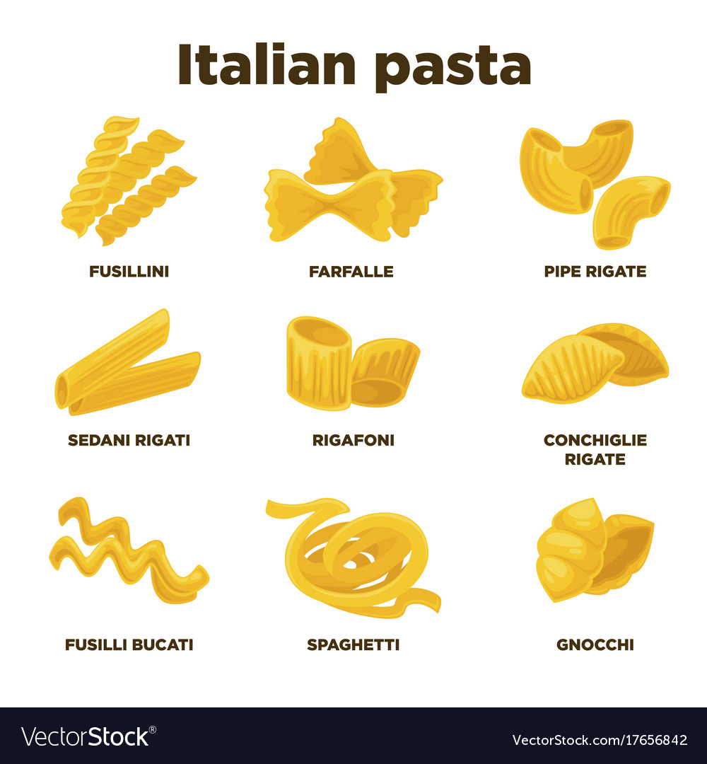 Detail Pasta Varieties Images Nomer 5