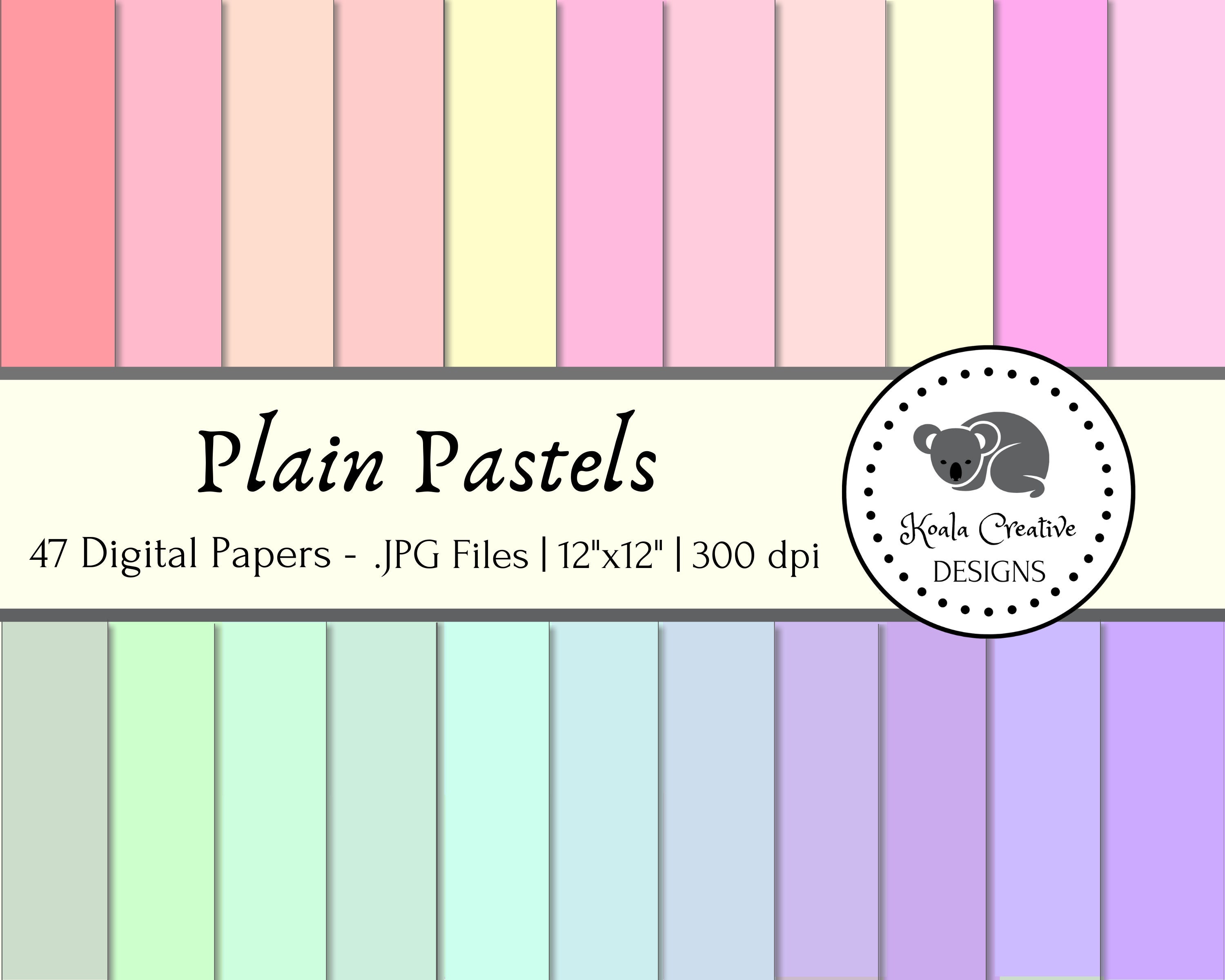 Detail Pastel Background Plain Nomer 47