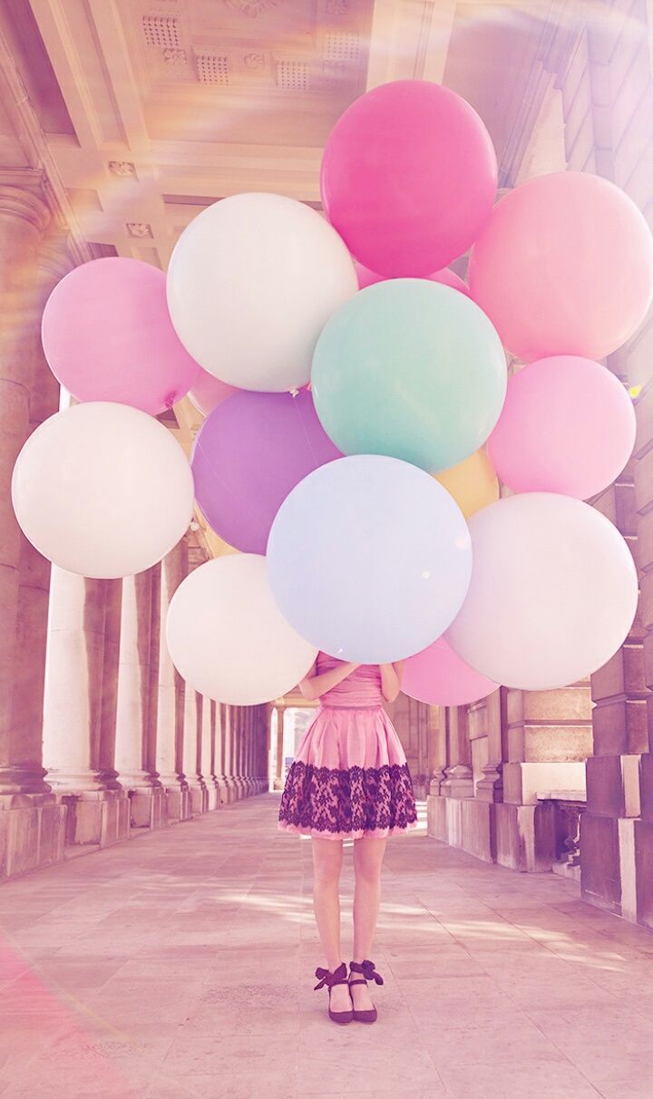 Detail Pastel Balloon Wallpaper Nomer 13