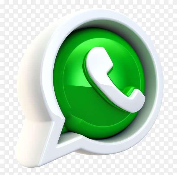 Detail Logo Whatsapp 3d Png Nomer 2