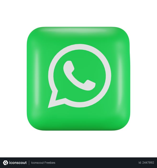 Detail Logo Whatsapp 3d Png Nomer 12