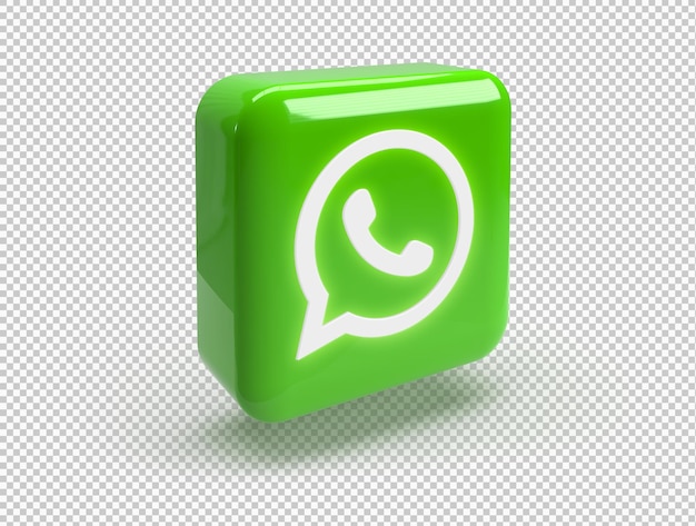 Detail Logo Whatsapp 3d Png Nomer 33