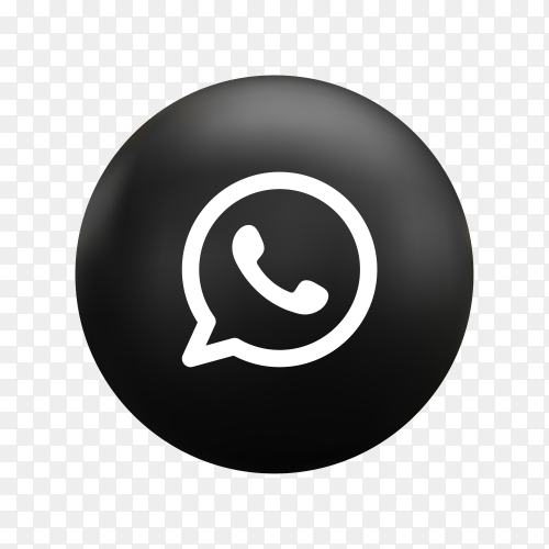 Detail Logo Whatsapp 3d Png Nomer 34