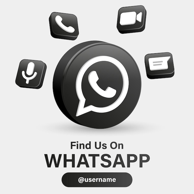 Detail Logo Whatsapp Hitam Putih Nomer 29