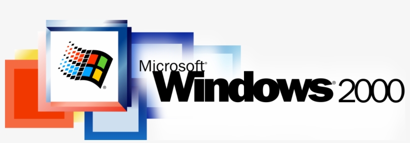 Detail Logo Windows 2000 Nomer 3