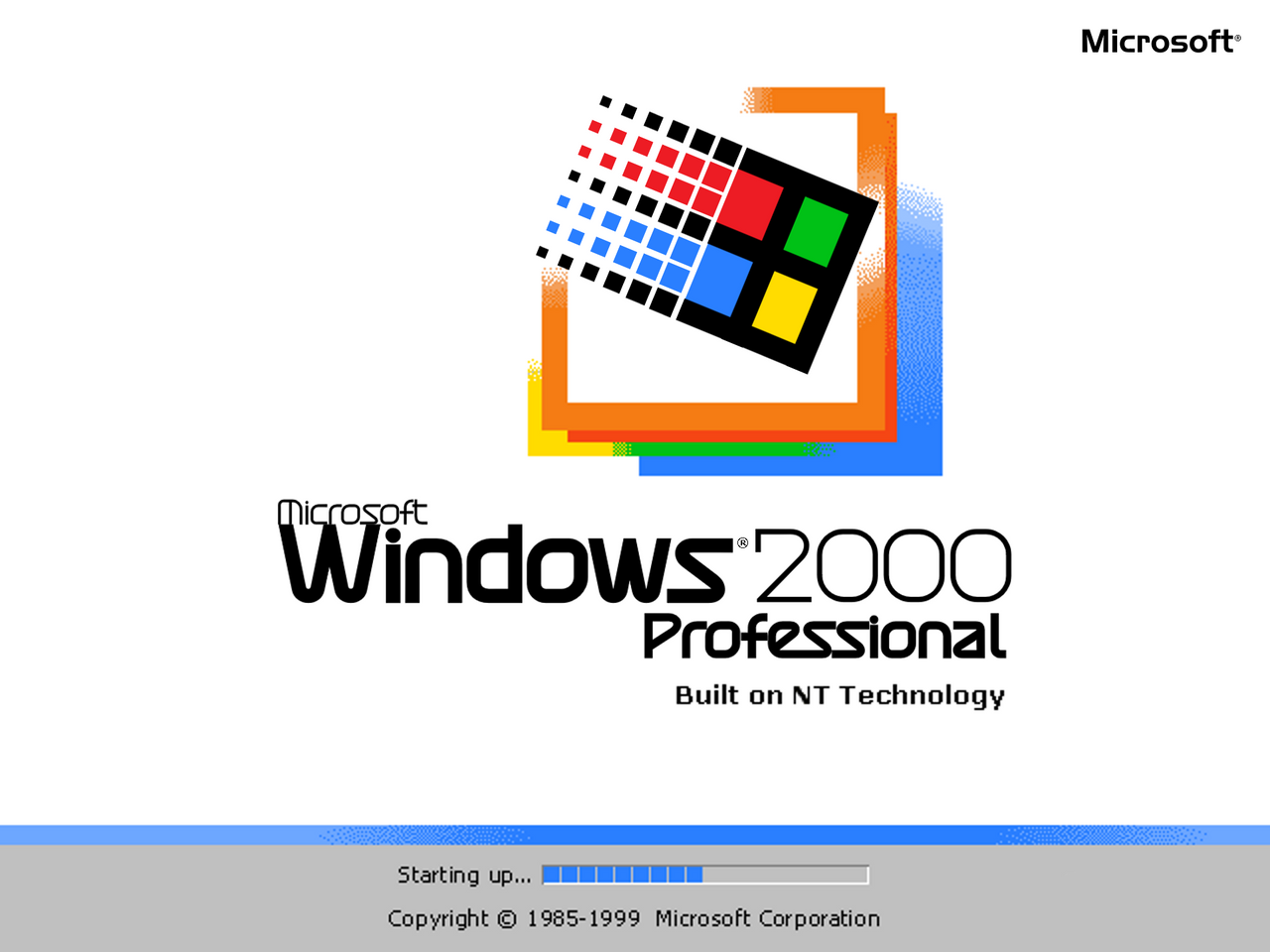 Detail Logo Windows 2000 Nomer 29