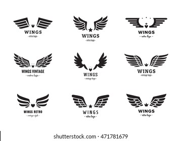 Detail Logo Wings Nomer 6