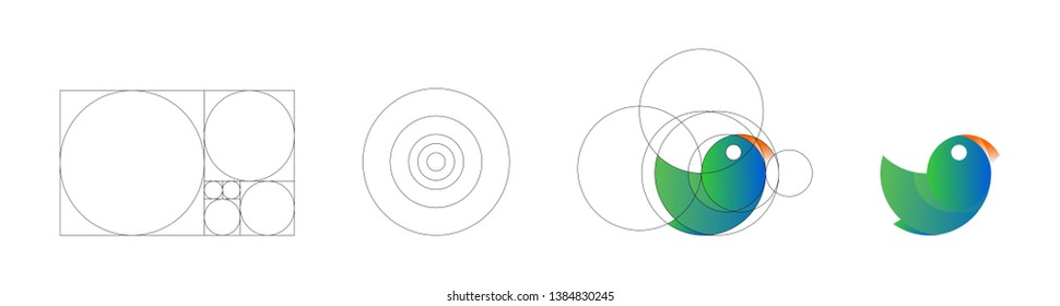 Detail Logo With Golden Ratio Nomer 39