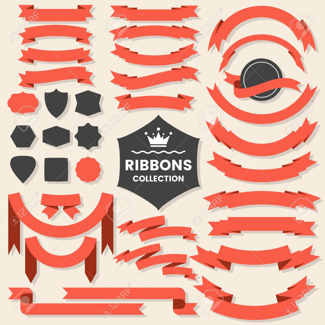 Detail Logo With Ribbon Nomer 11