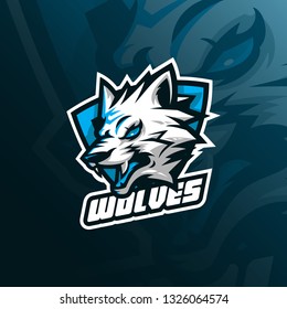 Detail Logo Wolf Keren Nomer 16