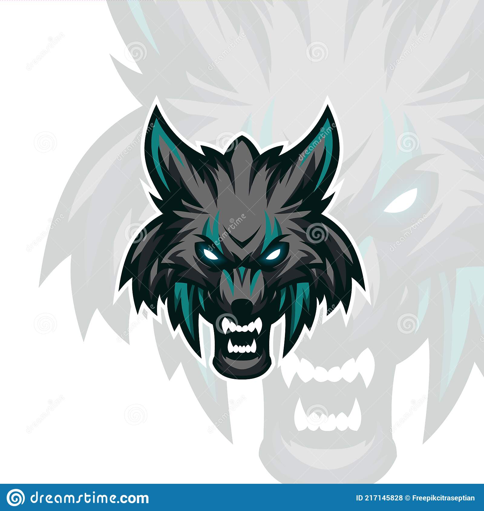 Detail Logo Wolf Keren Nomer 32