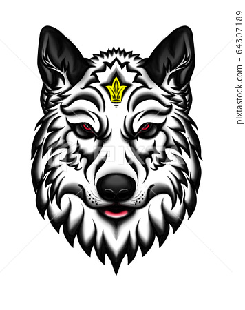 Detail Logo Wolf Keren Nomer 33