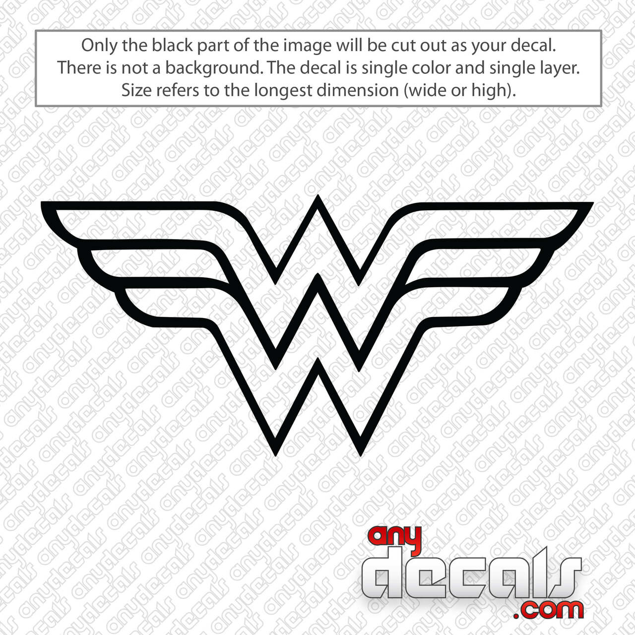 Detail Logo Wonder Women Nomer 51