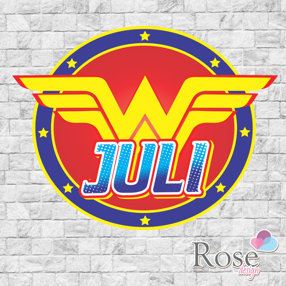 Detail Logo Wonder Women Nomer 7