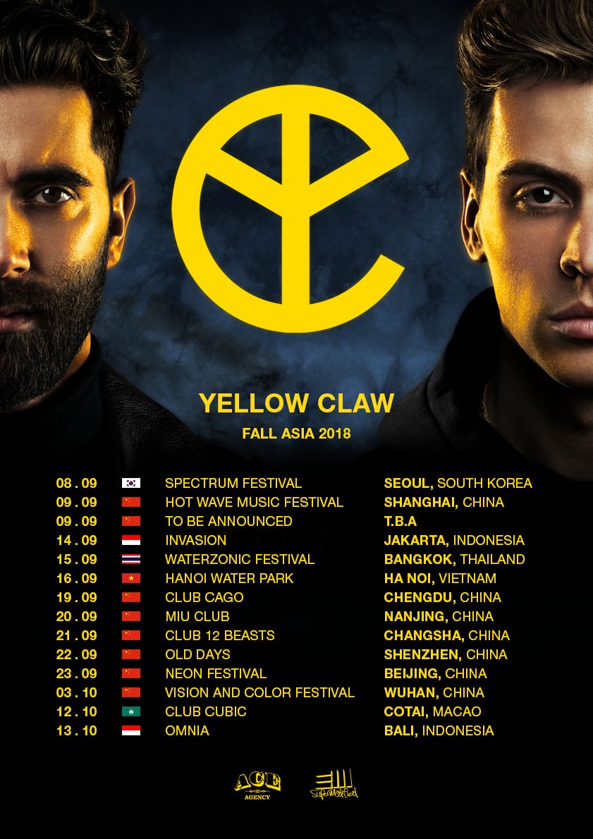 Detail Logo Yellow Claw Nomer 37