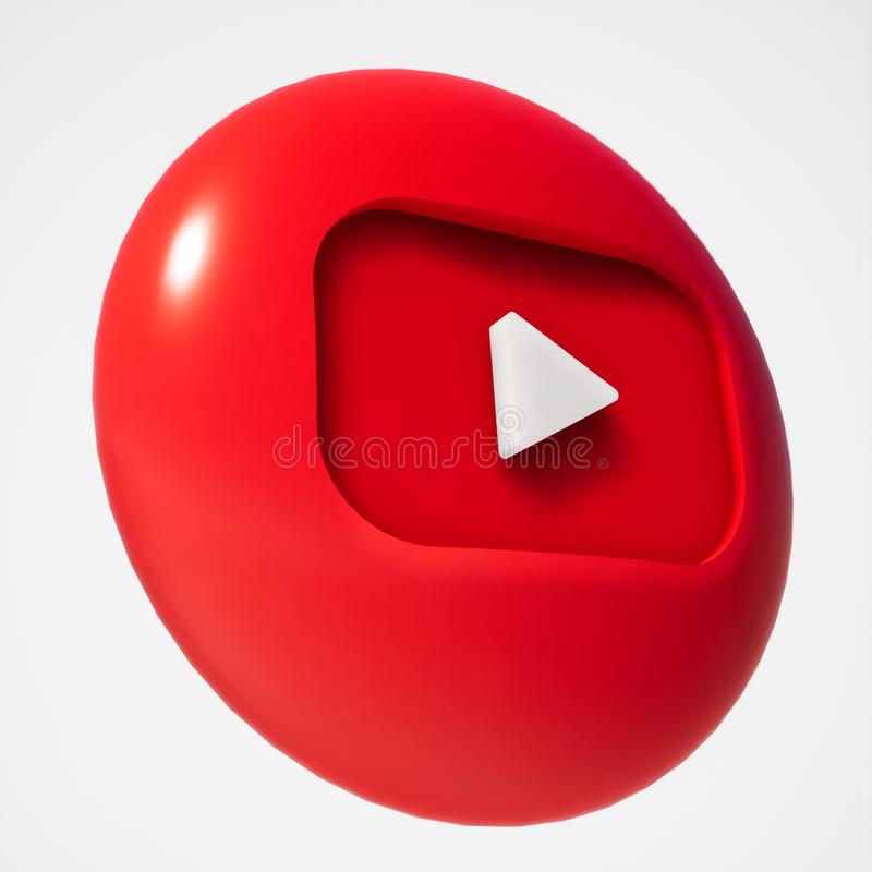 Detail Logo Youtube 3d Nomer 41