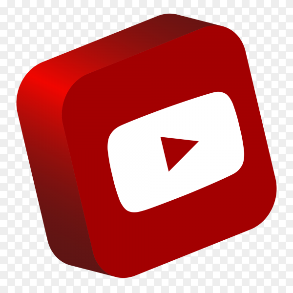 Detail Logo Youtube 3d Nomer 7