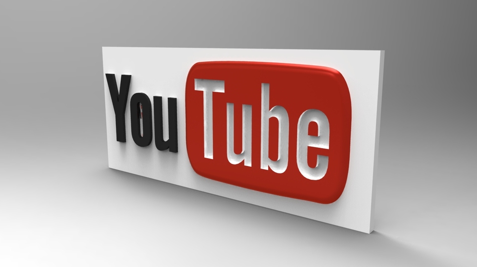 Detail Logo Youtube Keren 3d Nomer 21