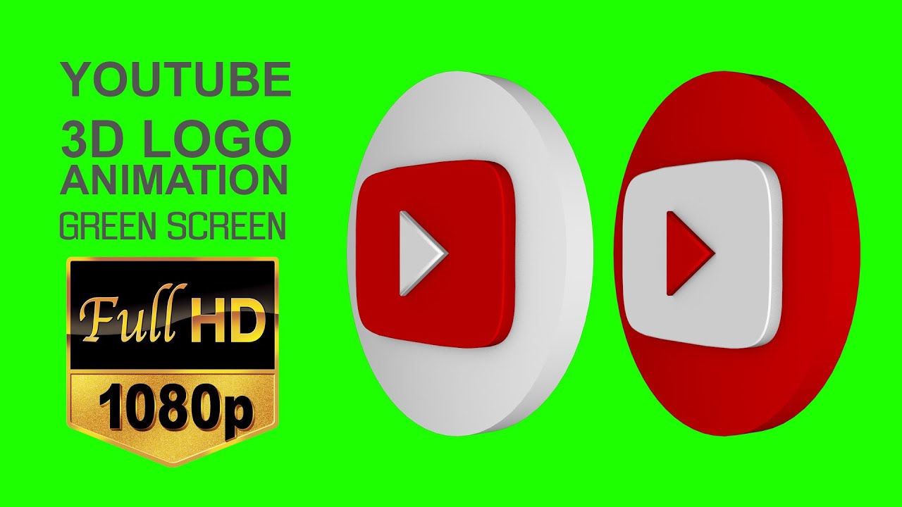 Detail Logo Youtube Keren 3d Nomer 39