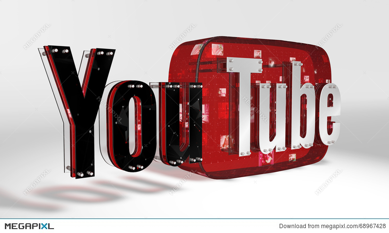 Detail Logo Youtube Keren 3d Nomer 10