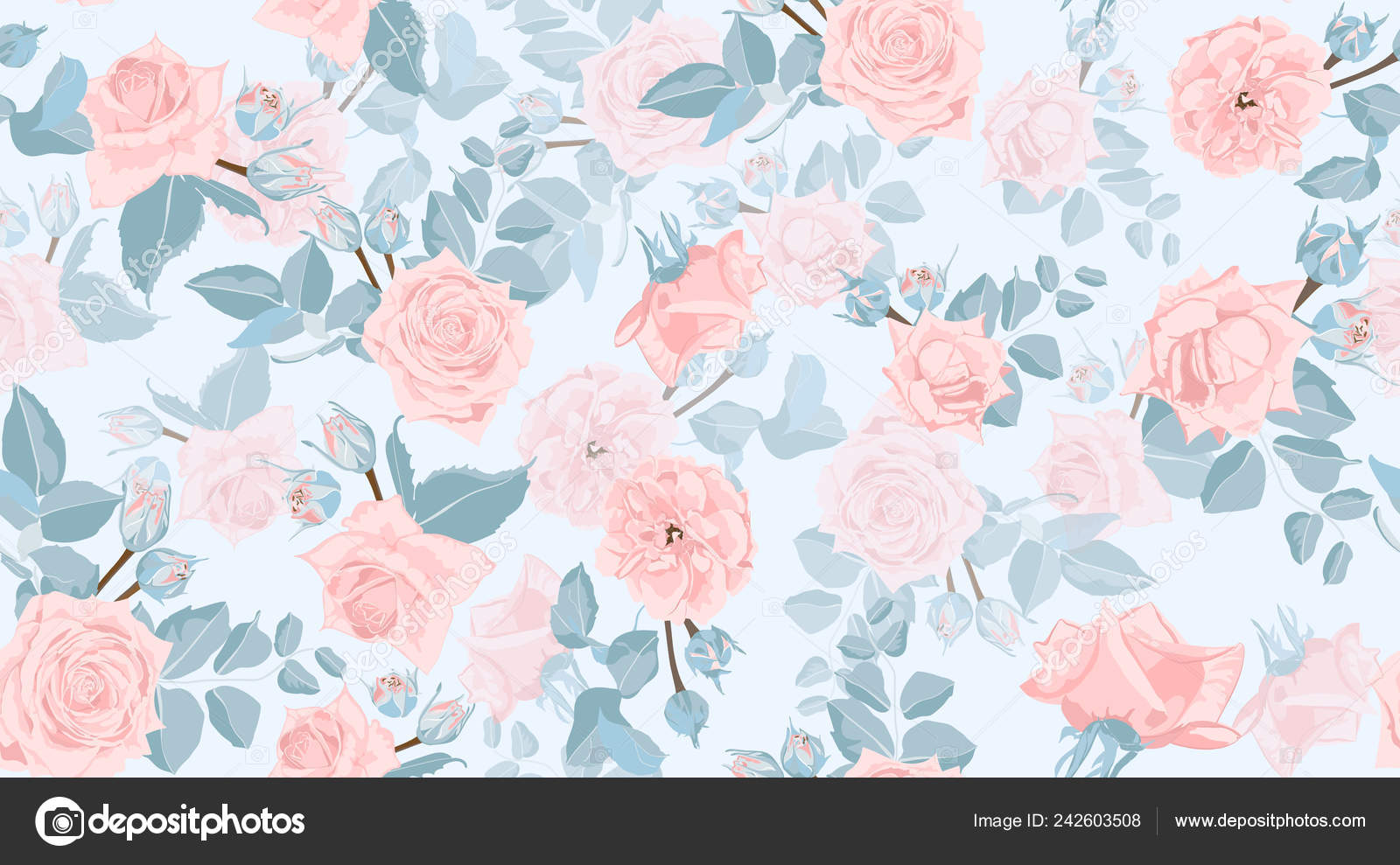 Detail Pastel Floral Background Nomer 28