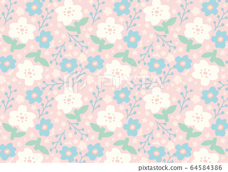 Detail Pastel Floral Background Nomer 31