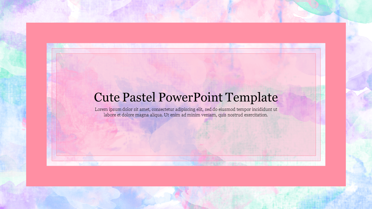 Detail Pastel Powerpoint Template Nomer 48