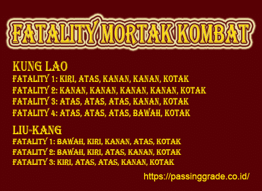 Detail Pasword Mortal Kombat Shaolin Monk Nomer 32