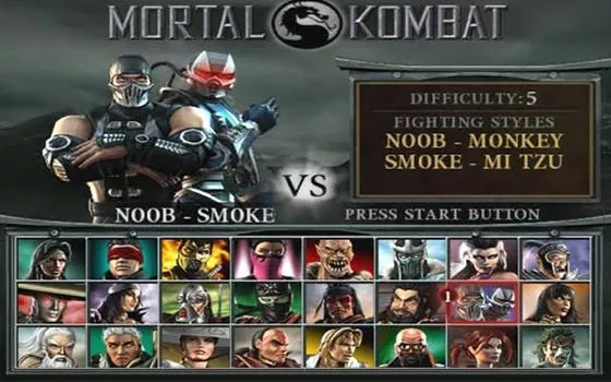 Detail Pasword Mortal Kombat Shaolin Monk Nomer 55