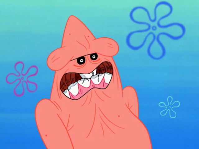 Detail Patrick Face Meme Nomer 22