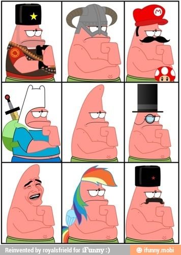 Detail Patrick Meme Face Nomer 37