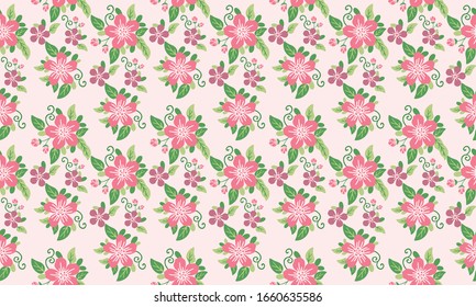 Detail Pattern Background Bunga Nomer 13