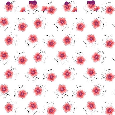 Detail Pattern Background Bunga Nomer 22