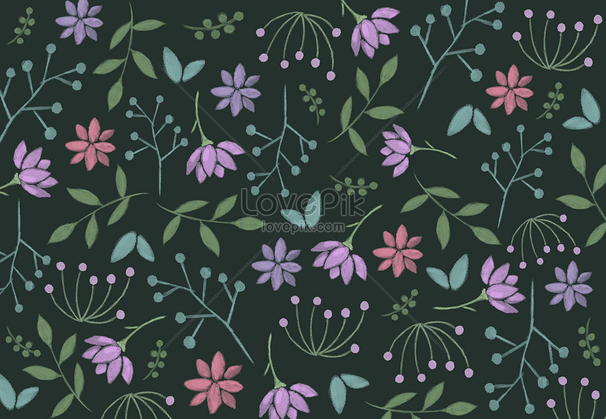 Detail Pattern Background Bunga Nomer 25