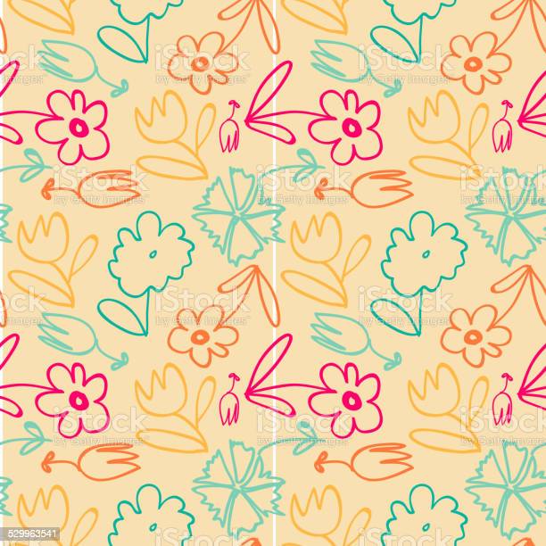 Detail Pattern Background Bunga Nomer 35