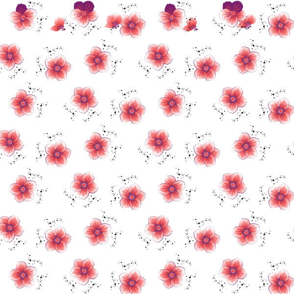 Detail Pattern Background Bunga Nomer 5