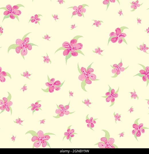 Detail Pattern Background Bunga Nomer 46